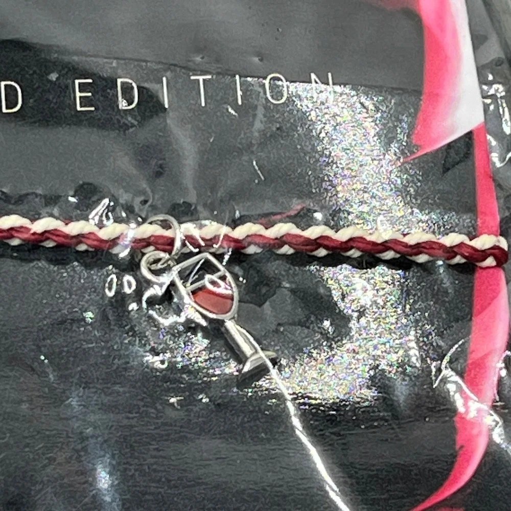 Effy‎ Royal Caribbean Cruise Limited Edition Wine Charm Rope Bracelet New
